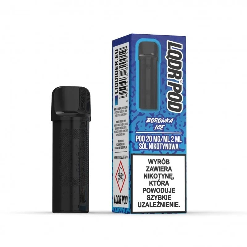 Cartouche LQDR Pod 2ml - Myrtille Ice | EliqVapoteur