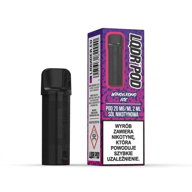 Cartouche LQDR Pod 2ml - Raisin Glacé | EliqVapoteur