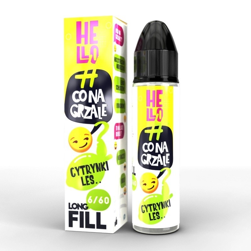 Longfill Co Na Grzale 6/60ml - Cytrynki Les | Eliq Vapoteur