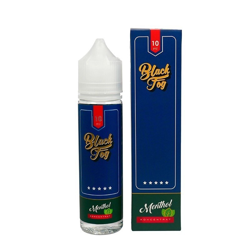 Longfill Black Fog 10/60ml - Menthol | Eliq Vapoteur