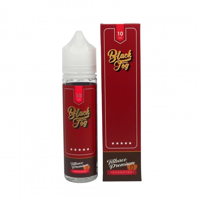 Longfill Black Fog 10/60ml - Tabac Premium | Eliq Vapoteur