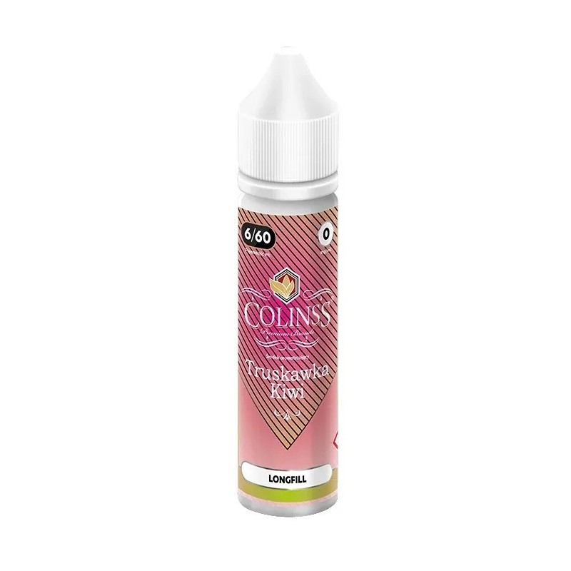 Longfill Collins's 6/60ml - Truskawka Kiwi | Eliq Vapoteur