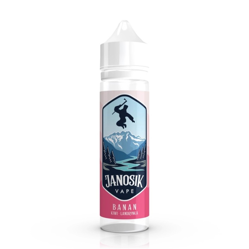 Longfill Janosik 10/60ml - Banan Kiwi Landrynka | Eliq Vapoteur