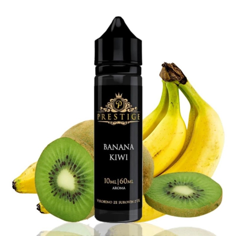 Longfill Prestige 10/60ml - Banana Kiwi | Eliq Vapoteur