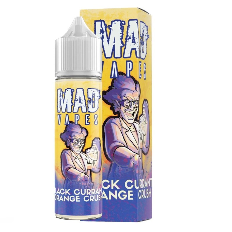 Longfill MAD VAPES 10/60ml - Blackcurrant Orange Crush | Eliq Vapoteur