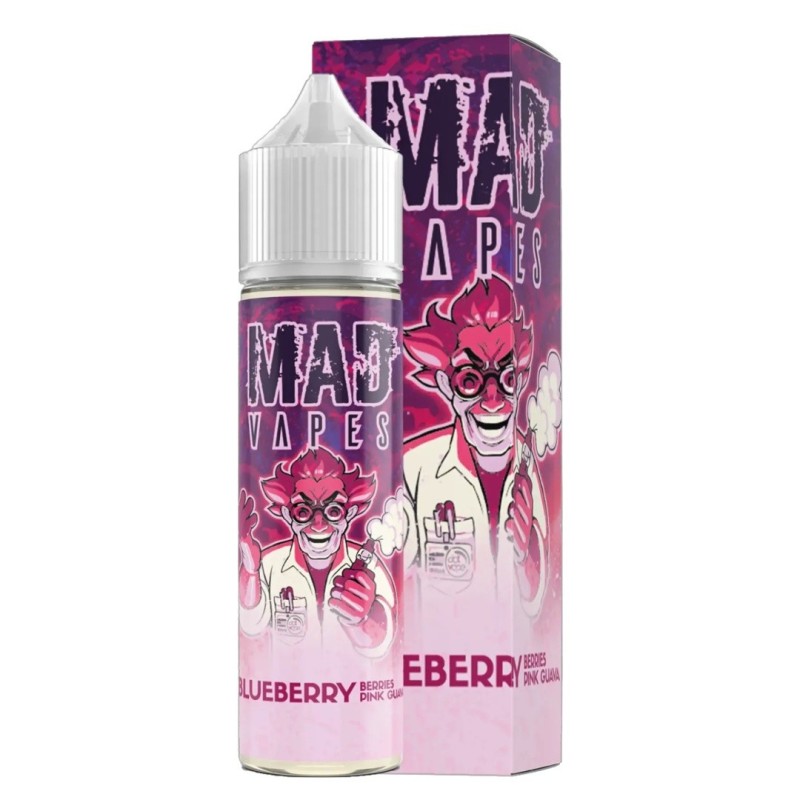 Longfill MAD VAPES 10/60ml - Blueberry Berries Guava | Eliq Vapoteur