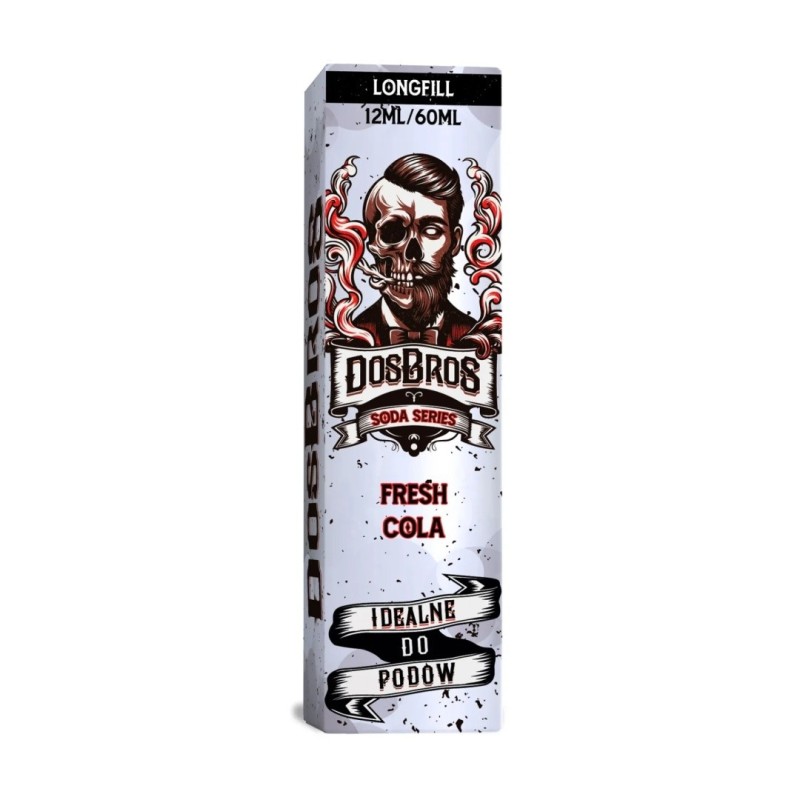 Longfill DosBros Soda Series 12/60ml - Fresh Cola (A25) | Eliq Vapoteur