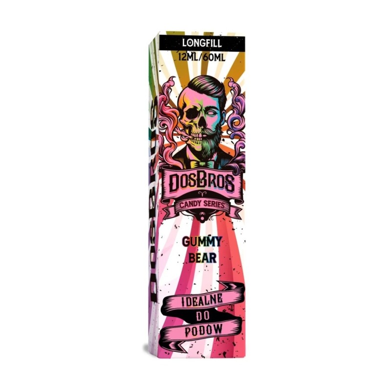 Longfill DosBros Candy Series 12/60ml - Gummy Bear (A25) | Eliq Vapoteur