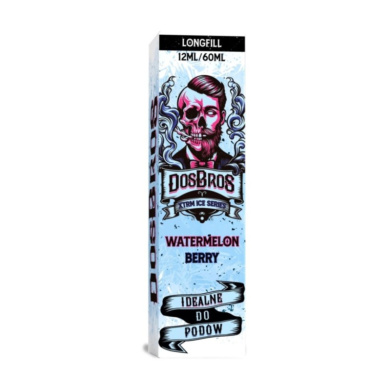 Longfill DosBros XTRM Ice Series 12/60ml - Watermelon Berry (A25) | Eliq Vapoteur