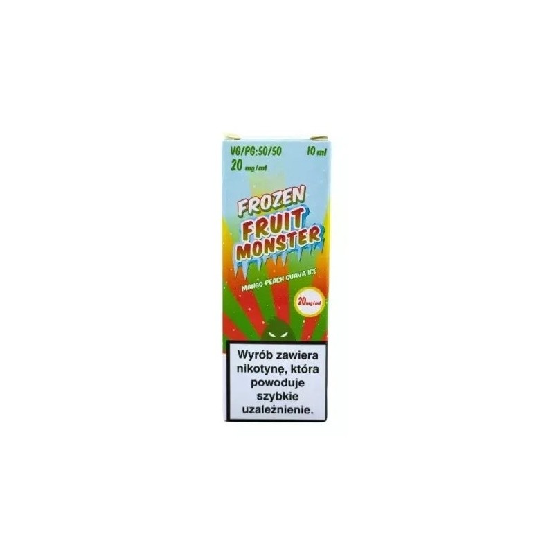 Liquid Salt MVL - Frozen Fruit Monster 10 ml 20mg - Mango Peach Guava Ice | Eliq Vapoteur