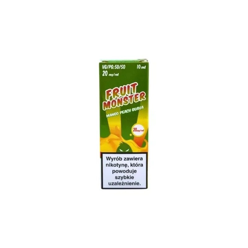 Liquid Salt MVL - Fruit Monster 10 ml 20mg - Mango Peach Guava | Eliq Vapoteur