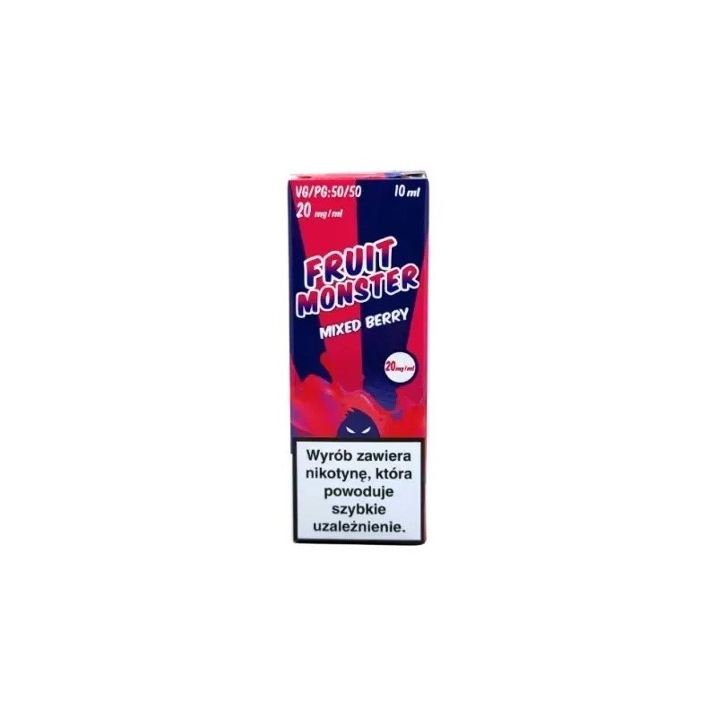 Liquid Salt MVL - Fruit Monster 10 ml 20mg - Mixed Berry | Eliq Vapoteur