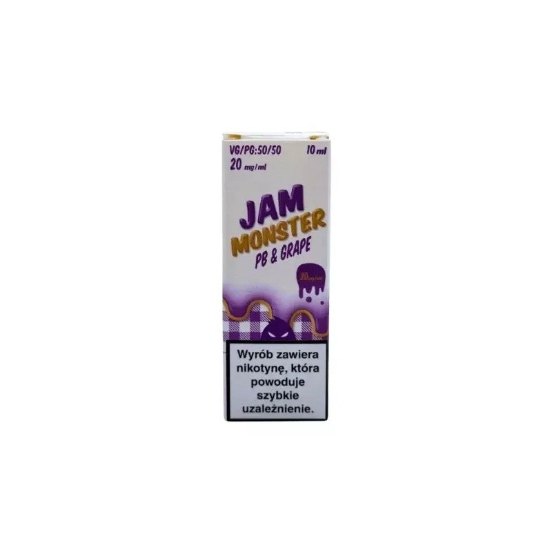 E-liquide Salt MVL - Jam Monster 10 ml 20mg - PB & Raisin | EliqVapoteur