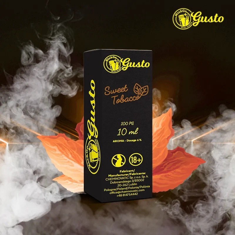 Aromat Mix&Go Gusto - Sweet Tobacco | Eliq Vapoteur