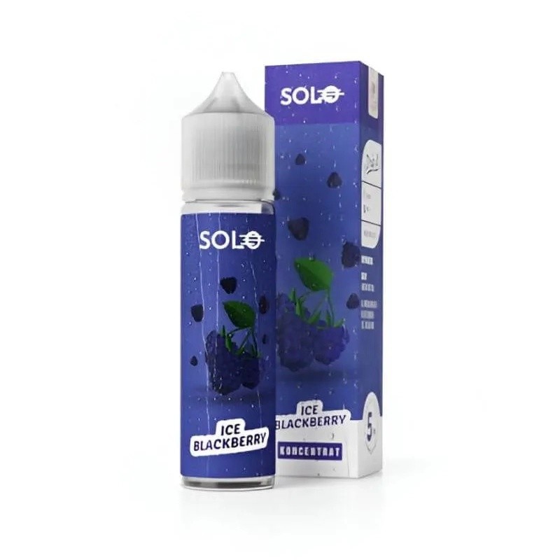 Longfill Solo 5/60ml - Ice Blackberry | EliqVapoteur