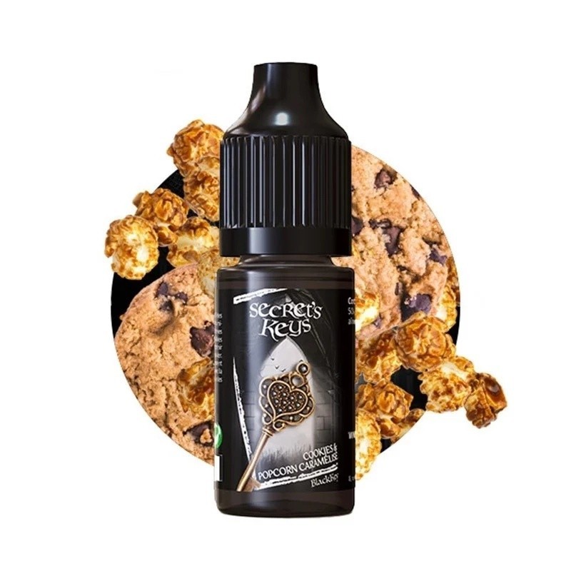 Clés de Liquid Secret 10 ml 18mg - Clé Noire | Eliq Vapoteur