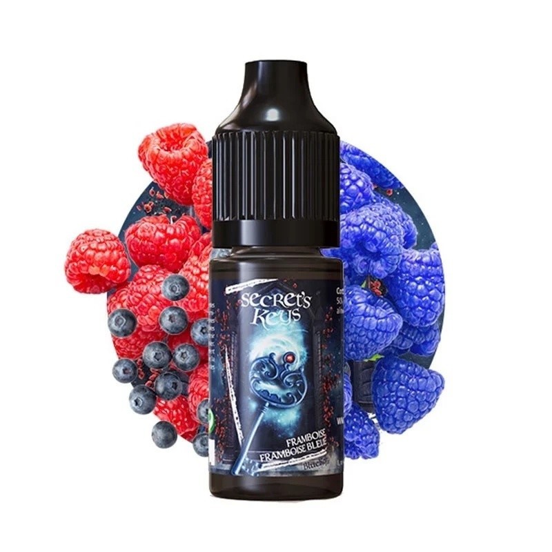 Clés de Liquid Secret 10ml 20mg - Clé Bleue | Eliq Vapoteur