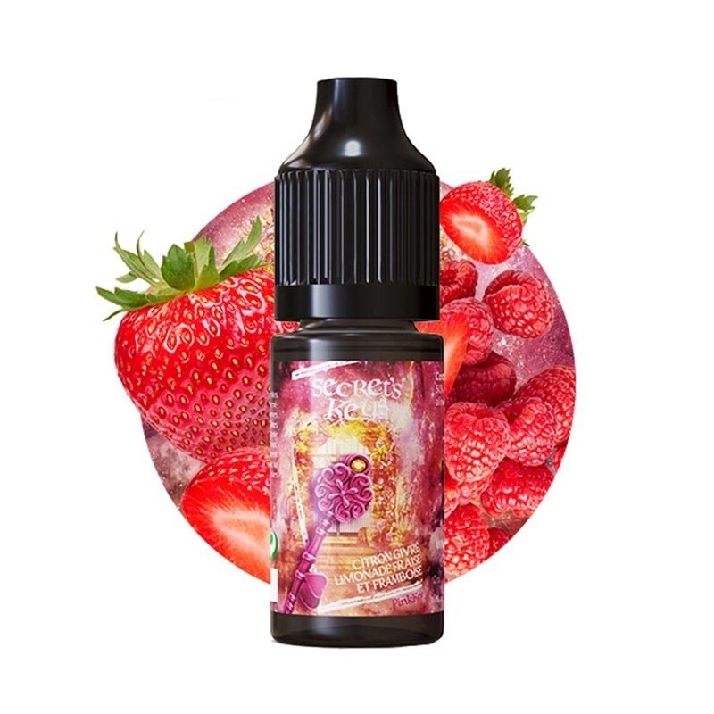 Liquid Secret's Keys 10ml 20mg - Clé Rose | Eliq Vapoteur