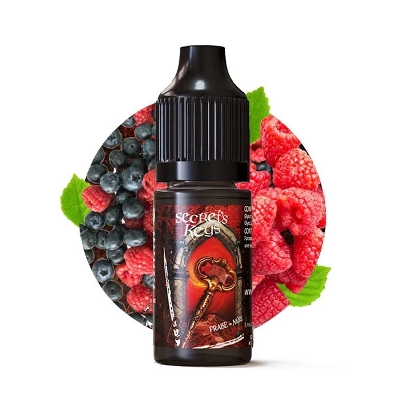 Liquid Secret's Keys 10ml 18mg - Red Key | Eliq Vapoteur