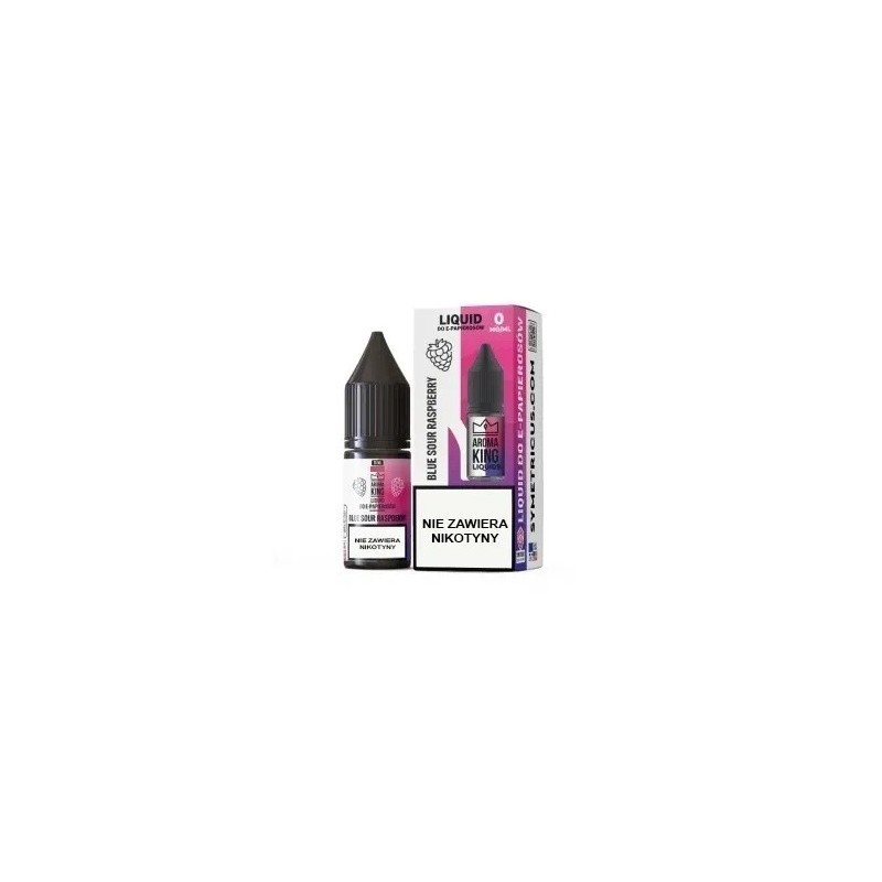 Liquid Aroma King 0mg 10 ml - Blue Sour Raspberry | Eliq Vapoteur