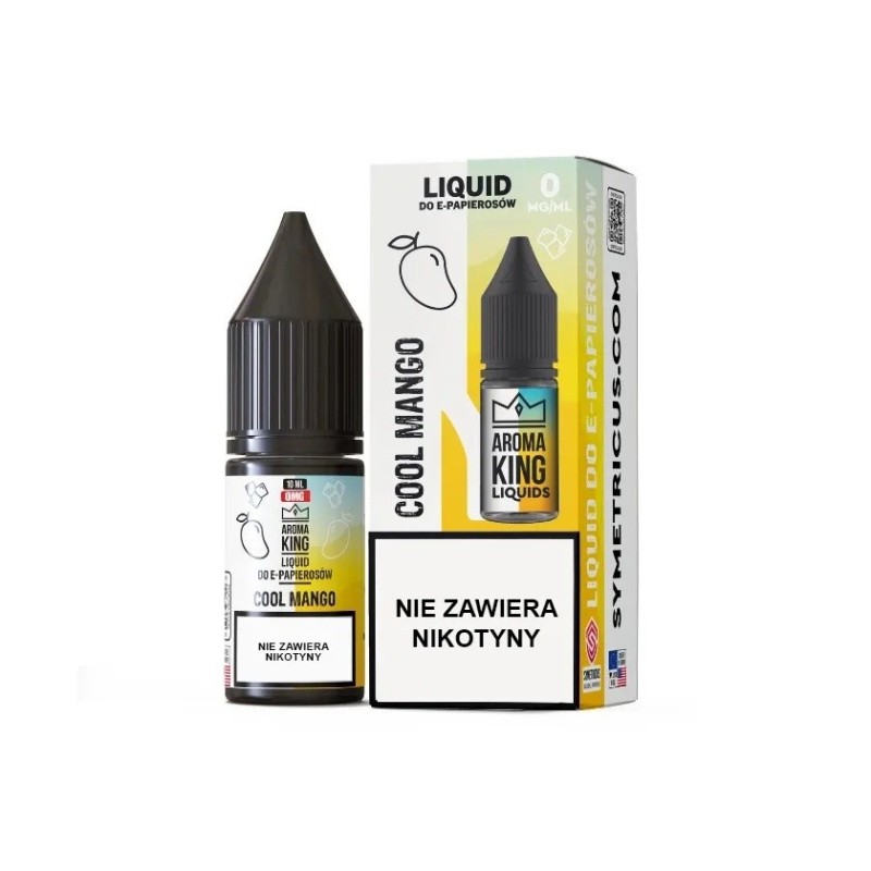 Liquid Aroma King 0mg 10 ml - Cool Mango | Eliq Vapoteur