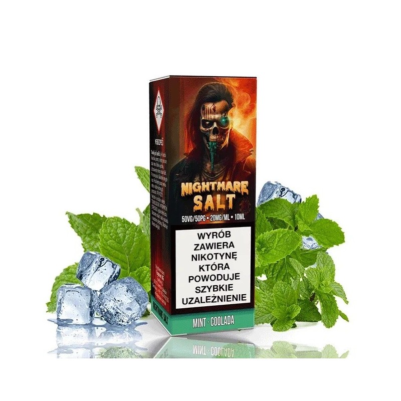 Liquid Nightmare Salt 10ml 20 mg - Mint Coolada | Eliq Vapoteur