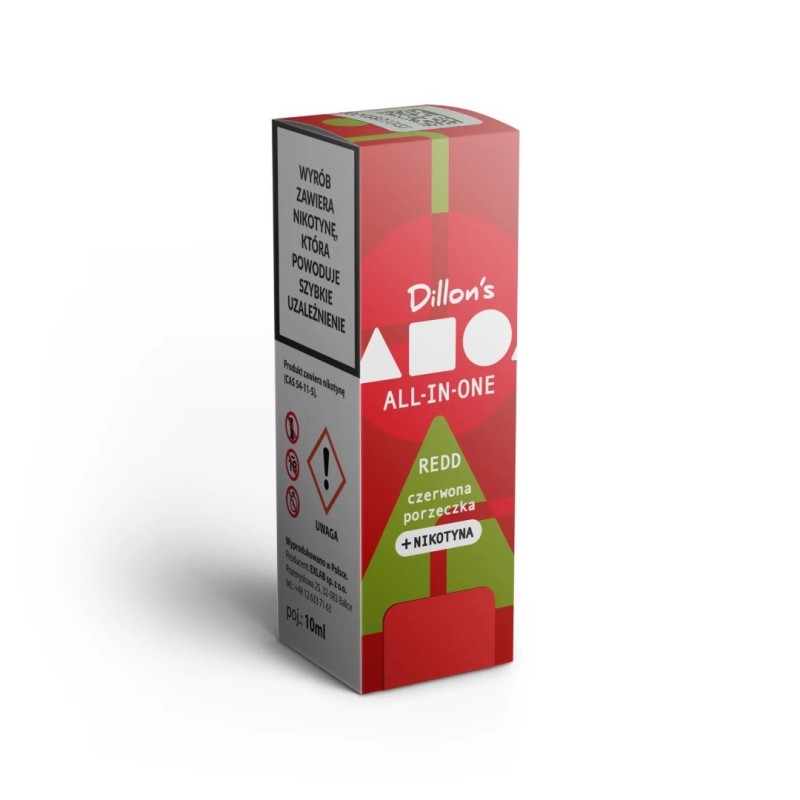 Liquid Dillon's ALL IN ONE 10ml 6mg - Redd | Eliq Vapoteur