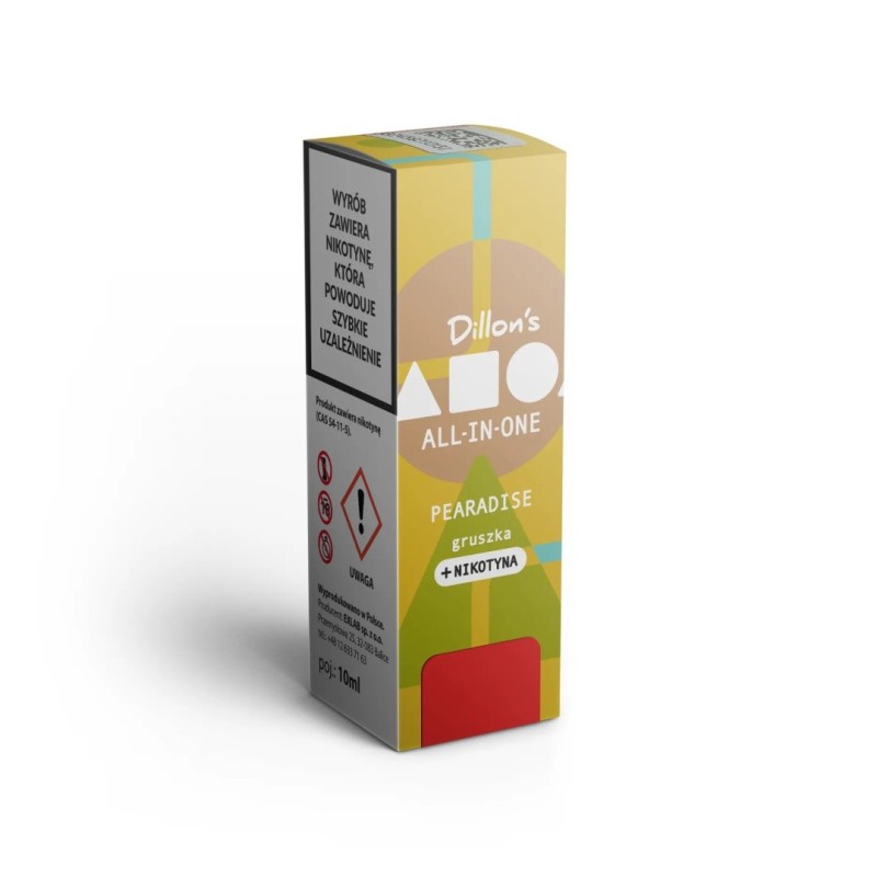 Liquid Dillon's ALL IN ONE 10ml 12mg - Pearadise | Eliq Vapoteur