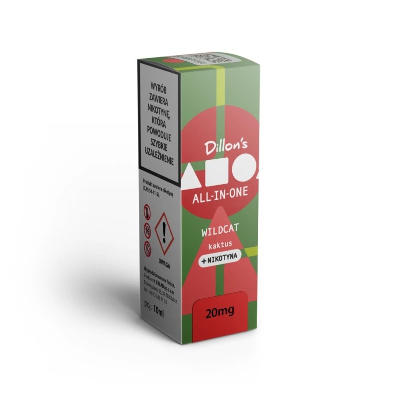Liquid Dillon's ALL IN ONE 10ml 20mg - Wildcat | Eliq Vapoteur
