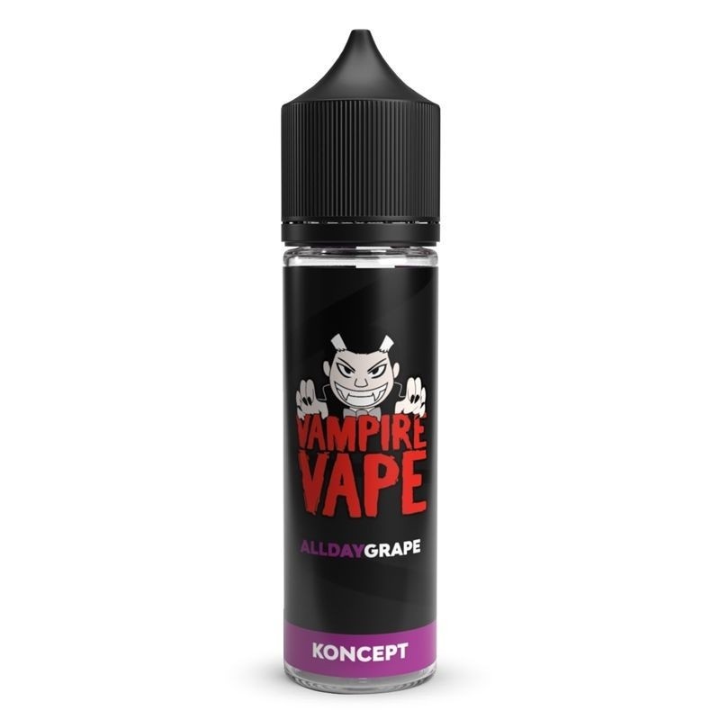Longfill VAMPIRE VAPE 14/60ml - All Day Grape (A25) | Eliq Vapoteur