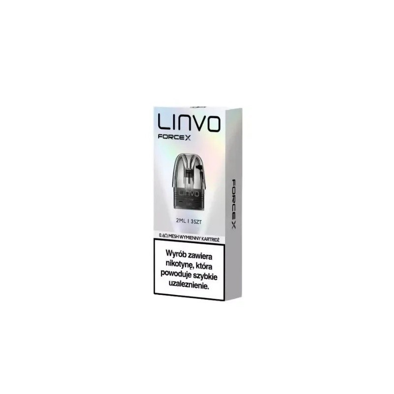 VBar Linvo Force - Cartouche/Cartouche 0.6ohm 2ml | Eliq Vapoteur