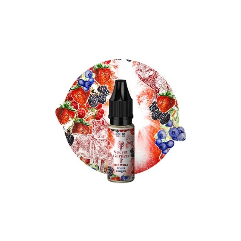 E-liquide Secret Garden 3mg 10ml - The Wolf | EliqVapoteur