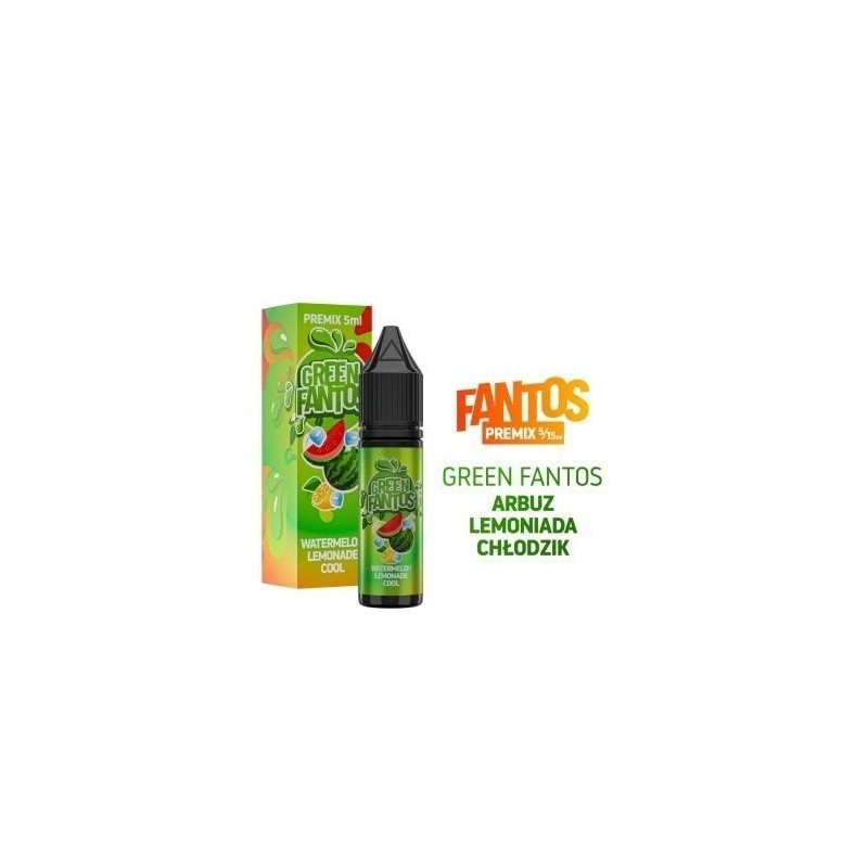 Premix FANTOS 5/15ml - Green Fantos | Eliq Vapoteur