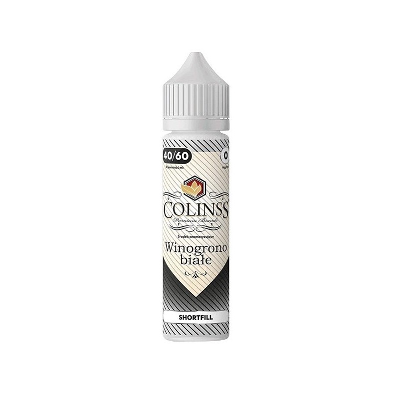 Premix Colins's 40/60ml - Winogrono Białe | Eliq Vapoteur