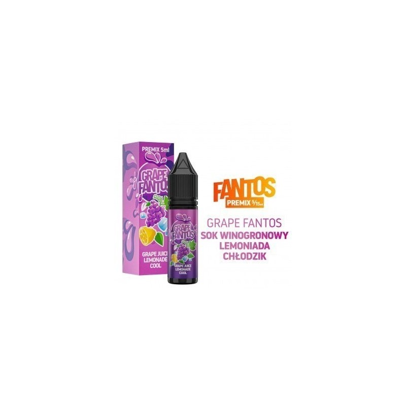 Premix FANTOS 5/15ml - Grape Fantos | Eliq Vapoteur