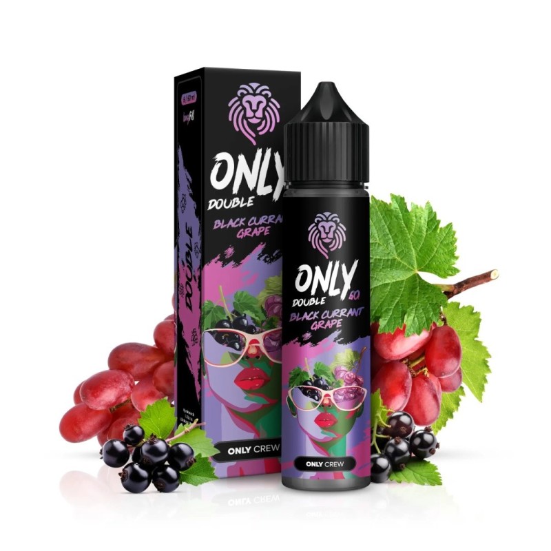 Longfill Only Double 6/60ml - Black Currant Grape (A25) | Eliq Vapoteur