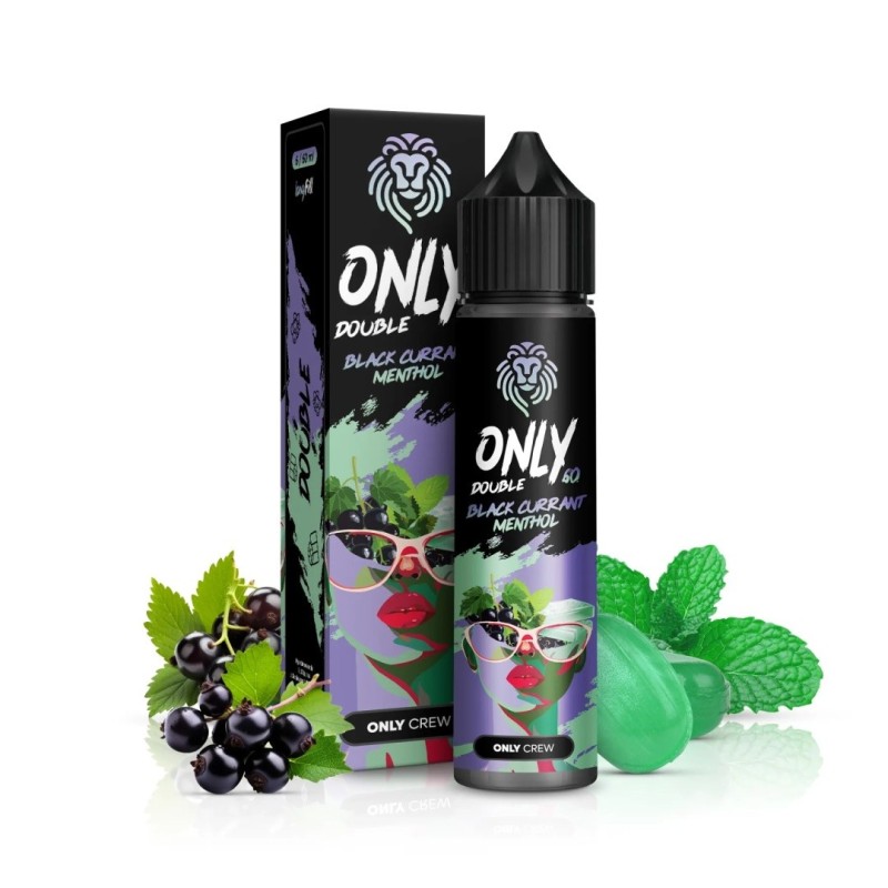 Longfill Only Double 6/60ml - Black Currant Menthol (A25) | Eliq Vapoteur
