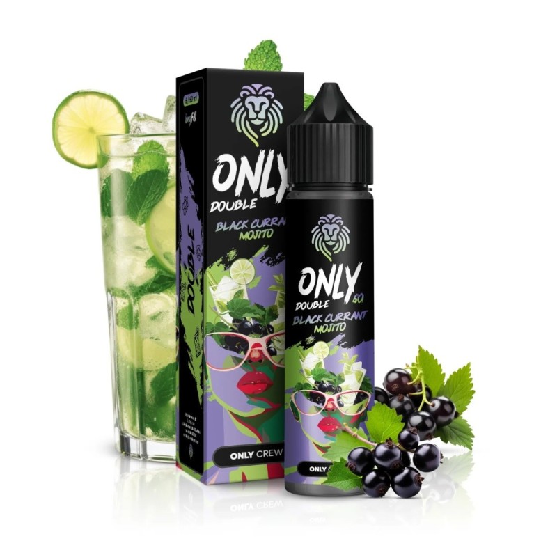 Longfill Only Double 6/60ml - Black Currant Mojito (A25) | Eliq Vapoteur