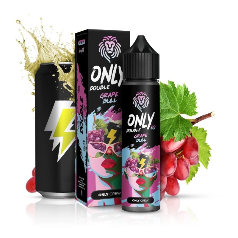 Longfill Only Double 6/60ml - Grape Bull (A25) | Eliq Vapoteur
