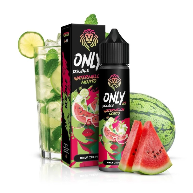 Longfill Only Double 6/60ml - Watermelon Mojito (A25) | Eliq Vapoteur