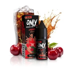 Liquid Only Double Salt 10ml - Cherry Cola 20mg (A25) | Eliq Vapoteur