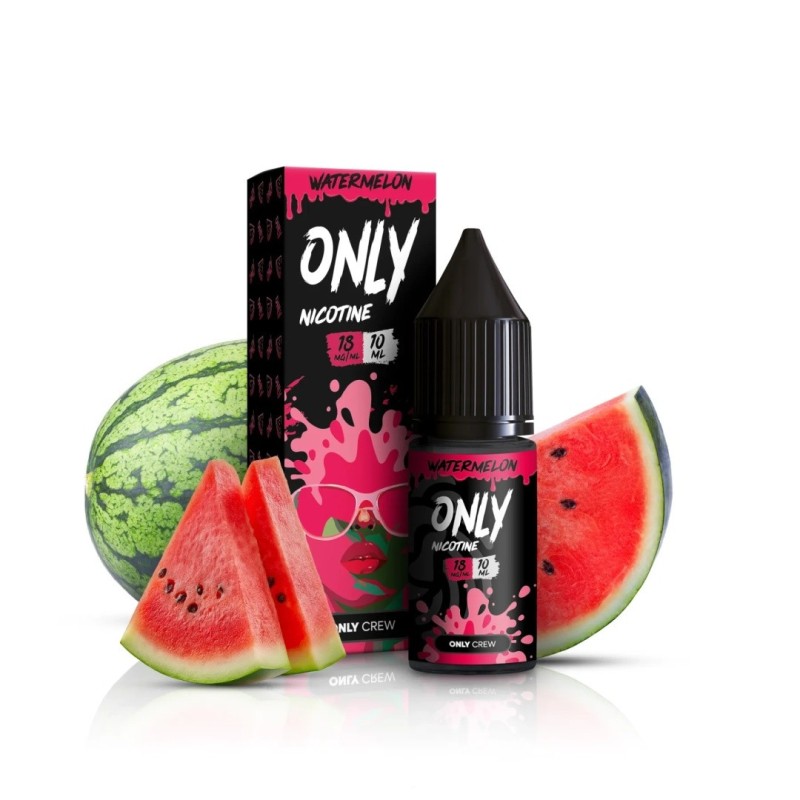 Liquid Only Nicotine 10ml - Watermelon 18mg (A25) | Eliq Vapoteur
