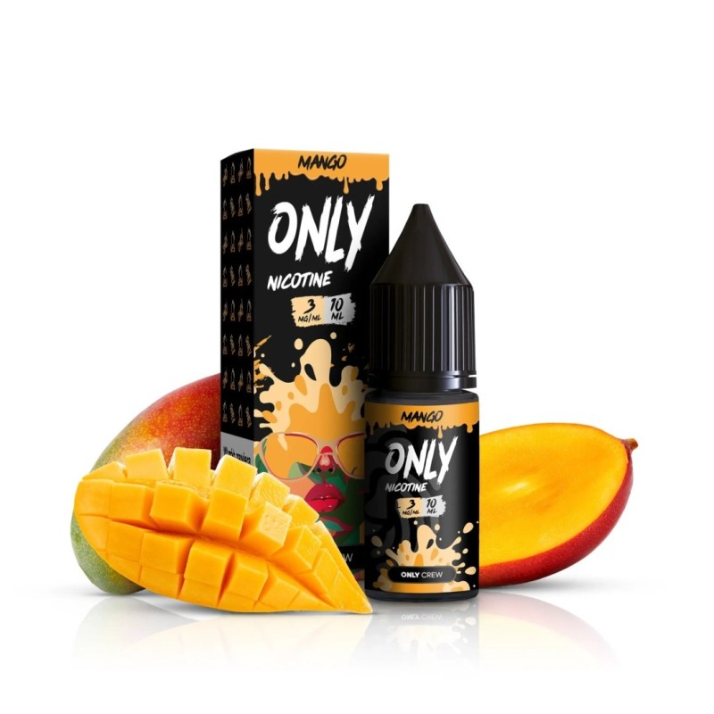 Liquid Only Nicotine 10ml - Mango 3mg (A25) | Eliq Vapoteur
