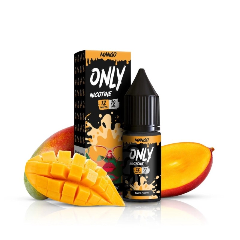 Liquid Only Nicotine 10ml - Mango 12mg (A25) | Eliq Vapoteur