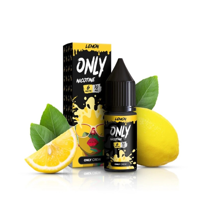 Liquid Only Nicotine 10ml - Lemon 12mg (A25) | Eliq Vapoteur
