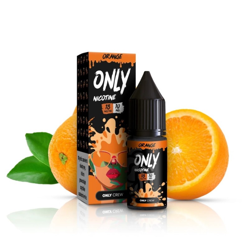 Liquid Only Nicotine 10ml - Orange 18mg (A25) | Eliq Vapoteur