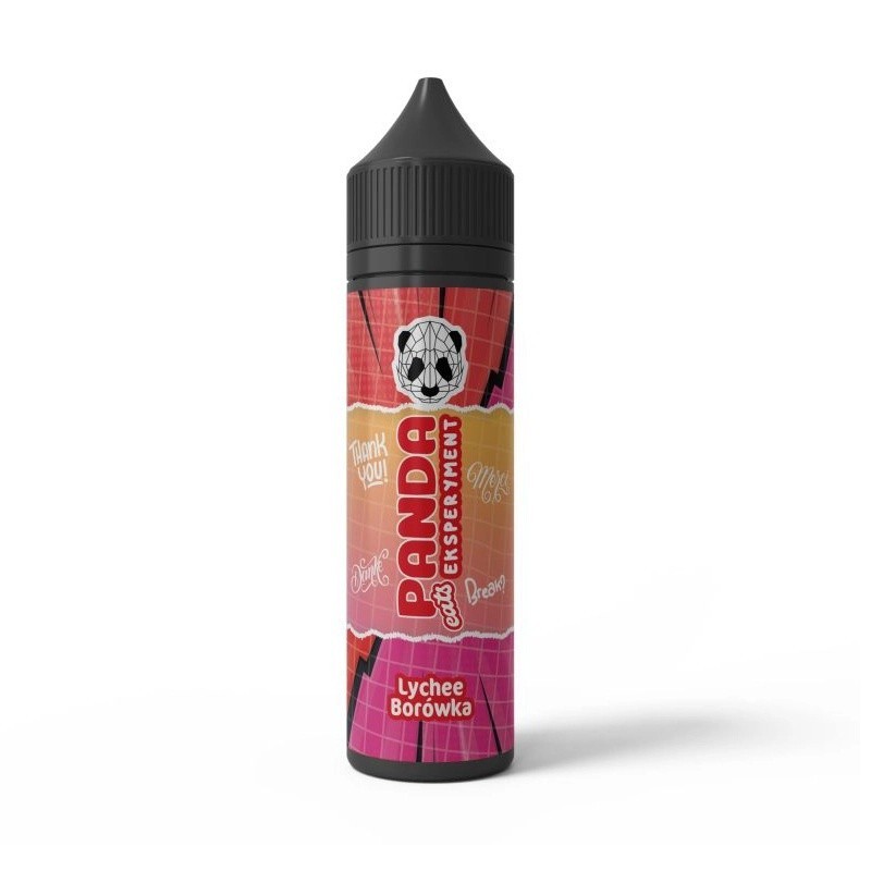 Longfill Panda Experiment 7 10/60ml - Lychee Blueberry | Eliq Vapoteur