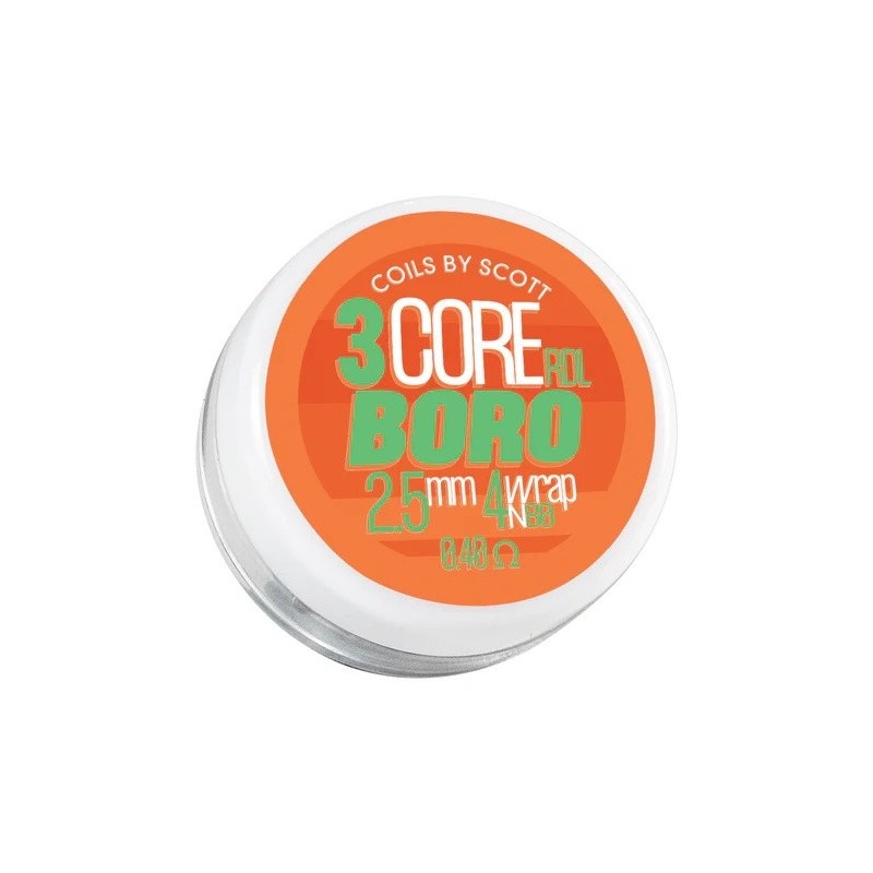 Coils 3 Core Boro Aliens - 0.4Ω | EliqVapoteur
