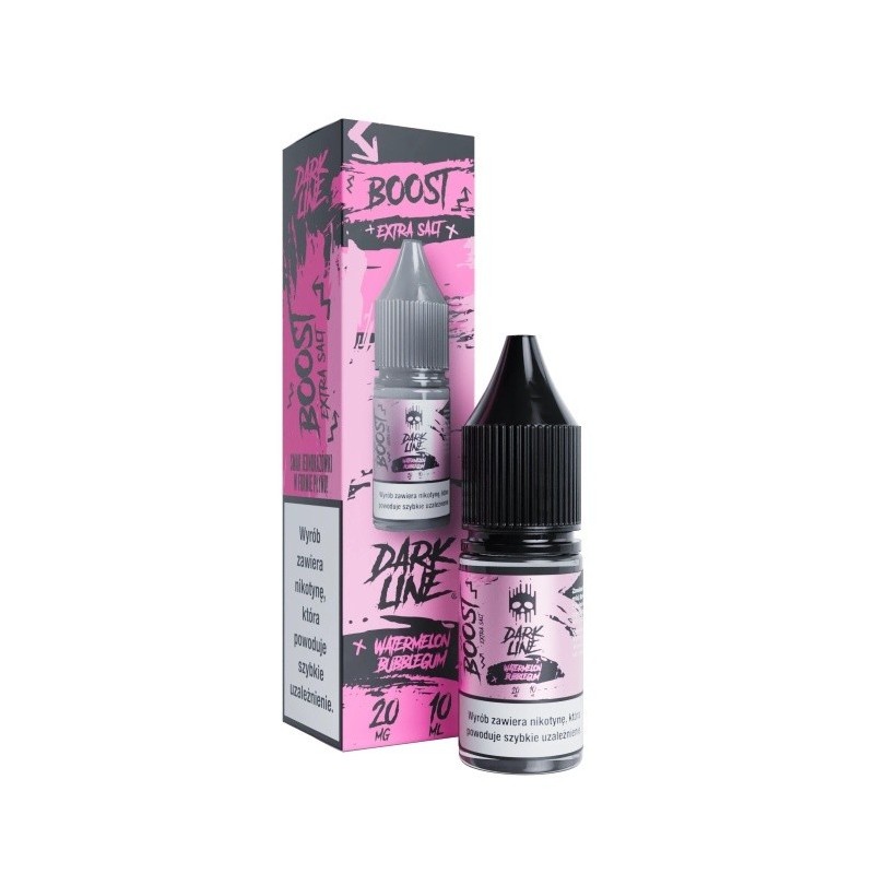 Liquid Dark Line Boost Salt 10ml - Pastèque Chewing-gum 20mg (A25) | Eliq Vapoteur