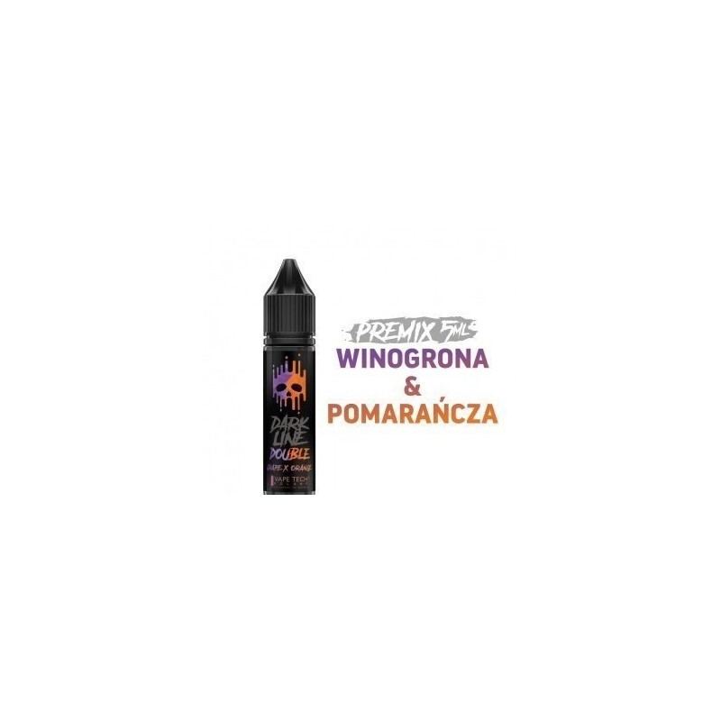 Premix Double Dark Line 5/15ml - Raisin & Orange | Eliq Vapoteur